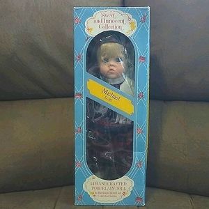 NEW Handcrafted Porcelain Doll named MICHAEL